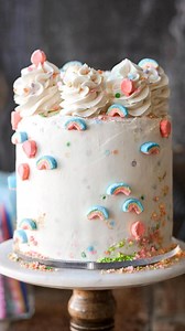 🎂🌈 This isn't just a cake... it's a RAINBOW PARTY in every slice!Who said birthdays can't be magical?✨#RainbowBirthdayCake #ColorfulDessert #CakeLovers #BakingInspo #FoodieTrend | Best Soul Food Recipes