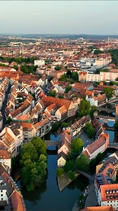 Nuremberg, Germany: Drone explores Bavaria's historic city