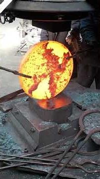 Inside the global forge hub factory Open-Die Forging of Pressure Vessel Components #forging #forge
