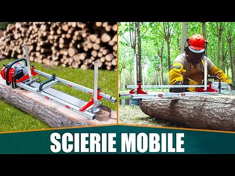 LA MEILLEURE GRUMINETTE SCIERIE MOBILE PORTABLE - ZOZEN