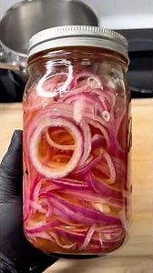 The easiest way to upgrade any meal #pickledredonions #healthyrecipes