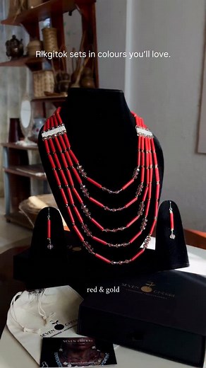 Rikgitok multi-strand sets in fresh tones — comes with matching earrings and a gift box. | Seven Cherri Accessories