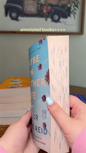Annotated books are my love language 🩵