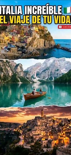 5 Lugares increíbles de Italia que debes conocer 🇮🇹
