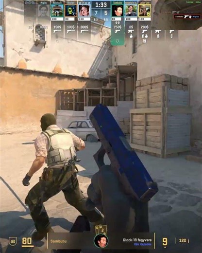 glock-18 3k on dust 2