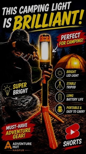 This Camping Light Is BRILLIANT! 😳🔥 | Must-Have Camping Gear