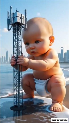 The Angry Kid Destroys the City! 😱| Shocking Ending | #ai #baby #city