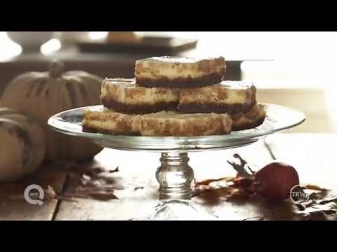 How to Make Pumpkin Cheesecake Bars: In the Kitchen with David Venable