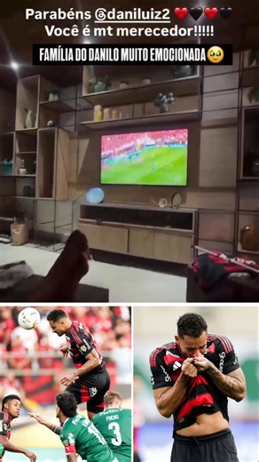 REAÇÃO DA FAMÍLIA DO DANILO COM O GOL PARA O FLAMENGO CONTRA O PALMEIRAS NA FINAL DA LIBERTADORES