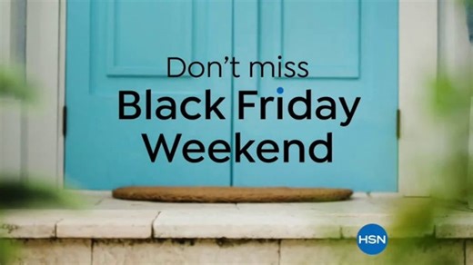 HSN TV Spot, 'Black Friday Weekend: Visions of Holiday Bargains'