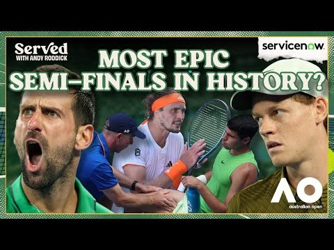 NOVAK IS UNREAL! 🐐 Djokovic Stuns Sinner & Alcaraz v Zverev Showdown | Roddick Reacts