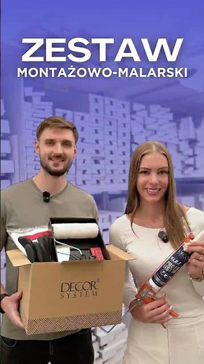 Decor System painting and installation kit - everything you need! #stucco #renovation