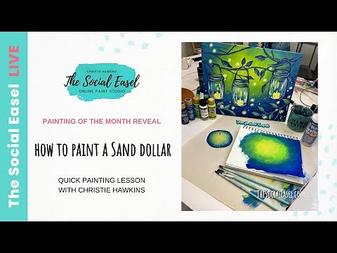 How To Paint A Sand Dollar: A Quick Lesson
