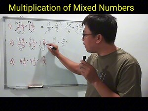 4.1K views · 38 reactions | Multiplication of Mixed Numbers #arjayensenado #gtrmathtutorial #civilserviceexam | Arjay Enseñado | Facebook