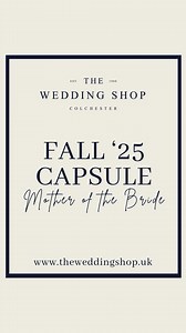 HELP CHOOSE AN OUTFIT...🤍 For an Autumn wedding in the UK from our latest arrivals now in store from @johncharlesuk Fall ‘25 collection! 1. John Charles 29301 Silver £717.00 2. John Charles 29291 Teal £747.00 To make your Mother of the bride/groom or occasion wear appointment at our boutique in Colchester (Essex) with our friendly and knowledgeable team, please follow the link in bio or head to www.theweddingshop.uk and select any ‘Occasion wear appointment’ from the drop down menu. You can bro