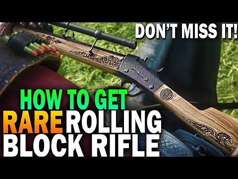 How To Get The RARE Rolling Block Rifle! Red Dead Redemption 2 RDR2