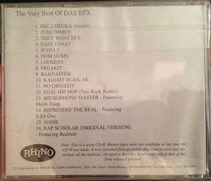 Das EFX - The Very Best Of Das EFX