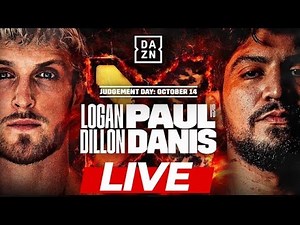LOGAN PAUL vs DILLON DANIS | LIVE STREAM COVERAGE