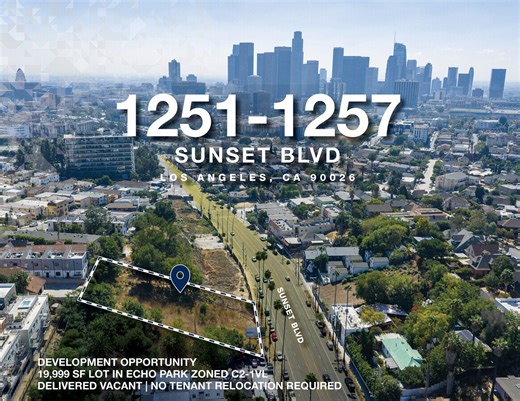 1251-1257 W Sunset Blvd, Los Angeles, CA 90026 - Land for Sale | LoopNet