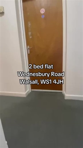 2 bed flat Wednesbury Road Walsall WS1 4JH - Universal Credit & PIP Tenants