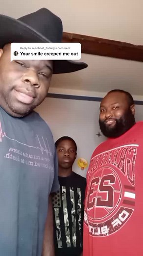 Reply to @seanboat_fishing my smile really that creepy? #smilefunny #funnysmile