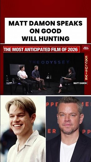 Odyssey Movie: Matt Damon Reflects On Good Will Hunting Legacy | India Today Exclusive