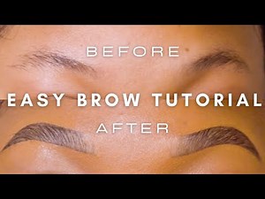 *Detailed* How to draw eyebrows | Makeup Tutorial for beginners