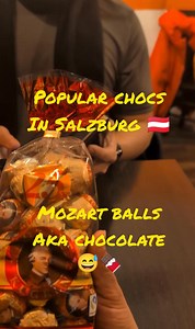 In 🇦🇹. Trying the popular Mozart balls aka chocolate. Uroy chocolate ra jud 😅🍫 #everyonehighlightsfollowers #austria #chocolate #travel #pinoyabroad | Totz Rengel