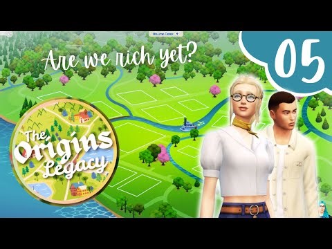 FINALLY MAKING MONEY || SIMS 4 ORIGIN LEGACY CHALLENGE