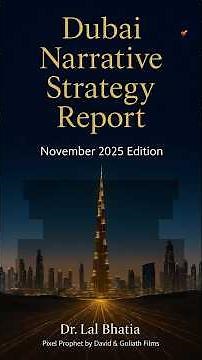 The Dubai Narrative Strategy Report — November 2025 Edition