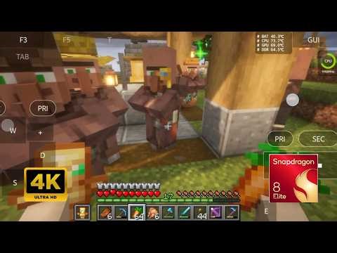 157 Mods Minecraft Java on Snapdragon 8 Elite