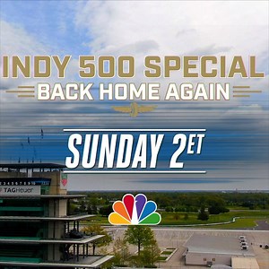 16K views · 757 reactions | This Sunday, we invite you to come Back Home Again. See the Racing Capital of the World like never before with exclusive interviews and brand new twists on 100+ year traditions. Tune into NBC Sunday at 2PM ET. | Indianapolis Motor Speedway | Facebook