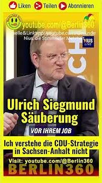 🤡🚨#nius #ElectionCampaign #Union #AfD #SaxonyAnhalt #CivilServants #Strategy #CDU #Attractiveness...