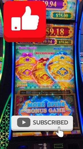 Peppermill #casino Emperor's Thrones bonus feature #gamble *short link to full video