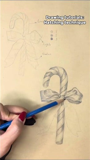 How to draw with hatching technique? #drawing #drawingtutorial #tutorial