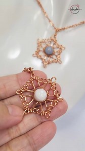 21K views · 658 reactions | Snowflakes pendant | Christmas jewelry tutorials | DIY idea #shortsvideo #diy #handmade | Lan Anh Handmade | Facebook