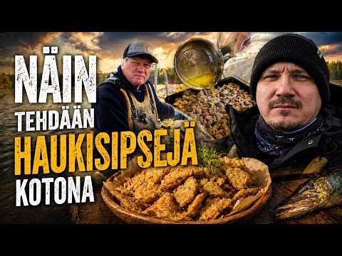 Teimme hauesta sipsejä! Helppo resepti