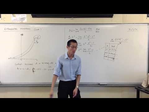 Understanding Exponential Functions and their Gradients: First Principles Approach