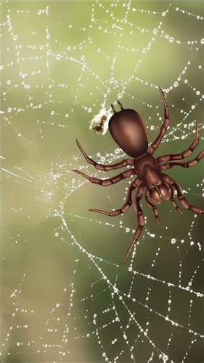 Can your cat catch this spider? 🕷😼