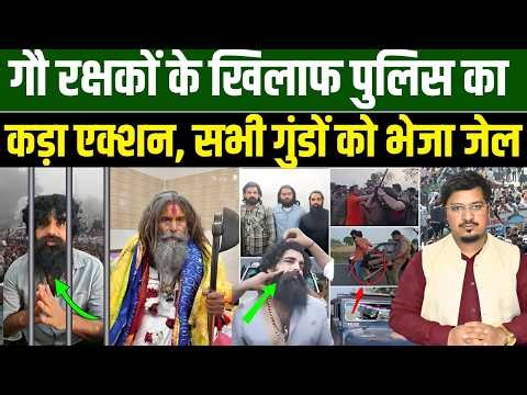 गौ रक्षकों के खिलाफ पुलिस का कड़ा एक्शन, सभी को भेजा जेल | Shams Tabrez Qasmi | Millat Times