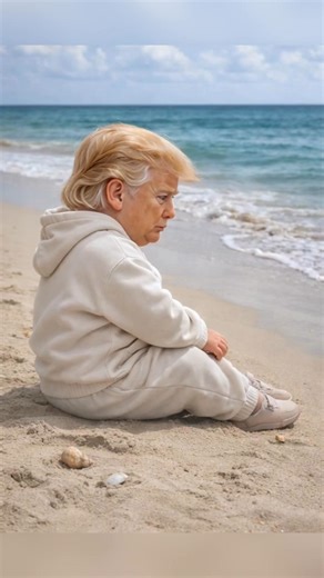 Toddler Politics on the Beach 😂 #trumpfunny #funny #usa #funnyshorts | Lol Hub