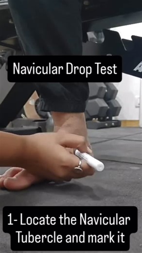 Physiotherapy | Navicular Drop Test 👣 A simple way to assess medial arch mobility & pronation. #bangalore #physicaltherapy #sports #foot #physiotherapy | Instagram