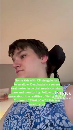 Cerebral Palsy & Dysphagia: The Struggle to Swallow | Awareness Matters