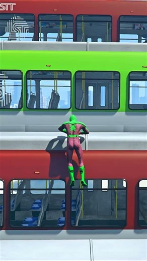 GTA 5 Epic Spiderman Ragdolls | Jumps / Fails ep.1440 #shorts