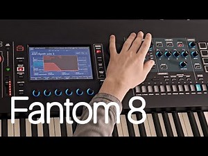 Roland Fantom 8 DEMO 2023 | Analog Lead Synth & Pads