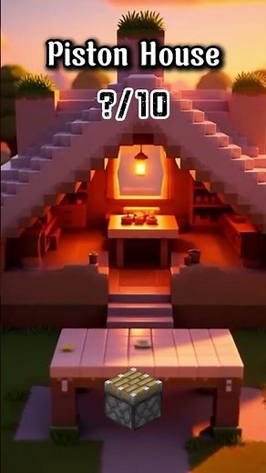 Minecraft BlockHouse Idea🔥🔥 #minecraft #building #house #minecraftideas