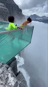 Sudden Pool Collapse in the Mountains | #poolfail #poolcrack #wowmoment