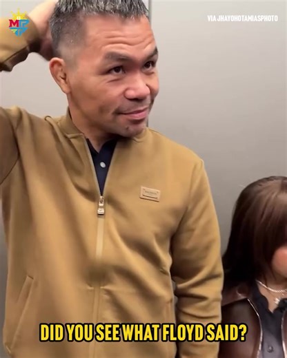 Manny Pacquiao responds to Floyd Mayweather's claims that their announced fight in September is an exhibition 👀 Thoughts 🤔