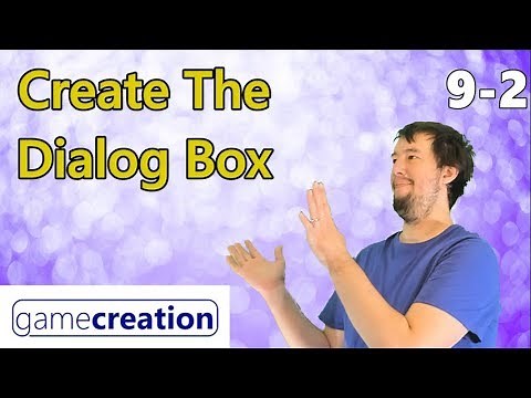 Create A Dialog Box - Clickteam Fusion 2.5