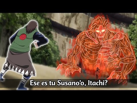 el ORIGEN del ATERRADOR SUSANOO de ITACHI UCHIHA en Naruto | Susano de Sarada (espada totsuka y yata